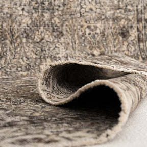 Antiquewashed Gray Area Rug