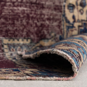 Antiquewashed Red Area Rug