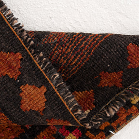 2x9 Orange Runner Rug