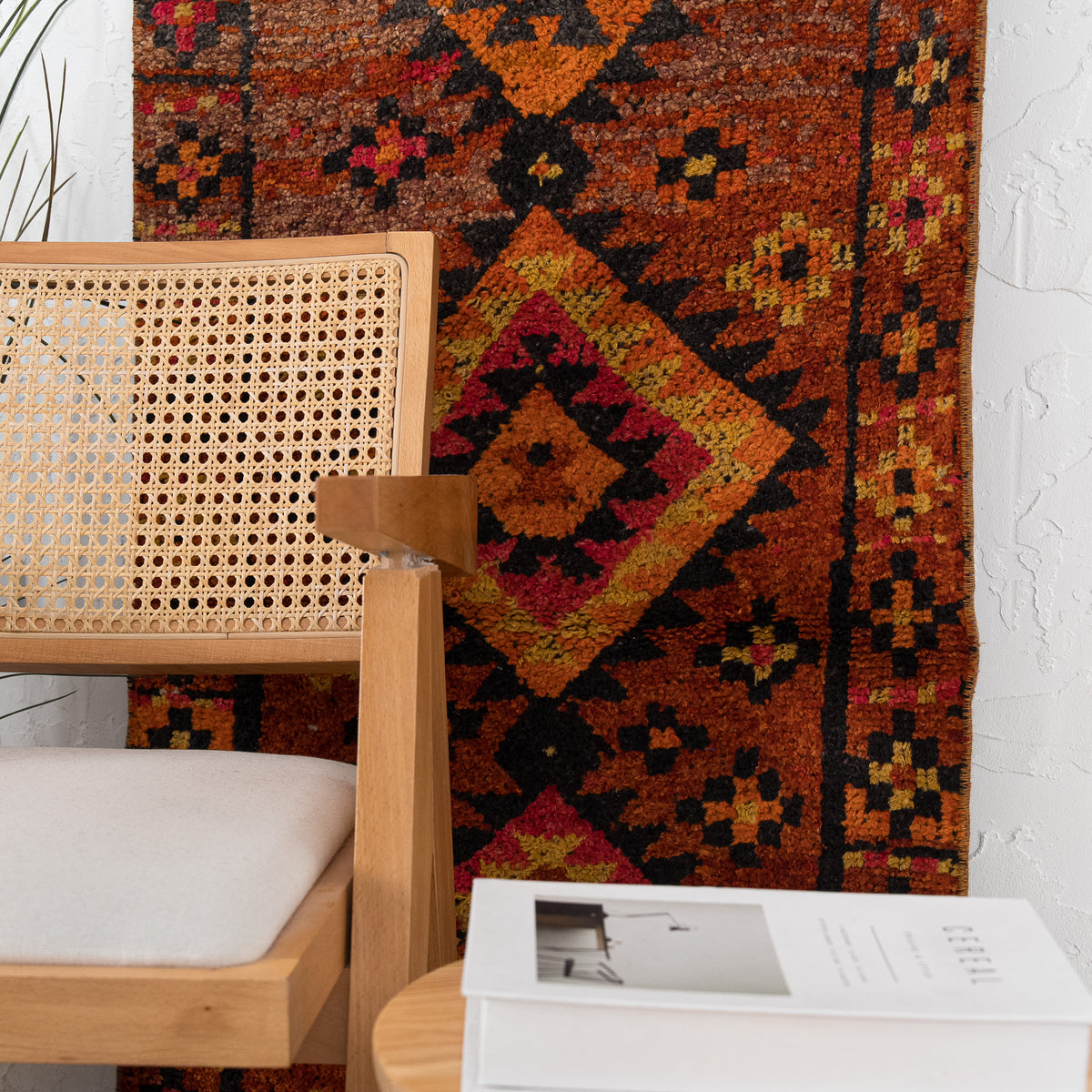 Oriental Orange Runner Rug