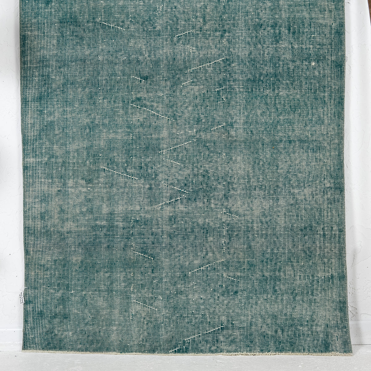 Green and  Area Wool Rug