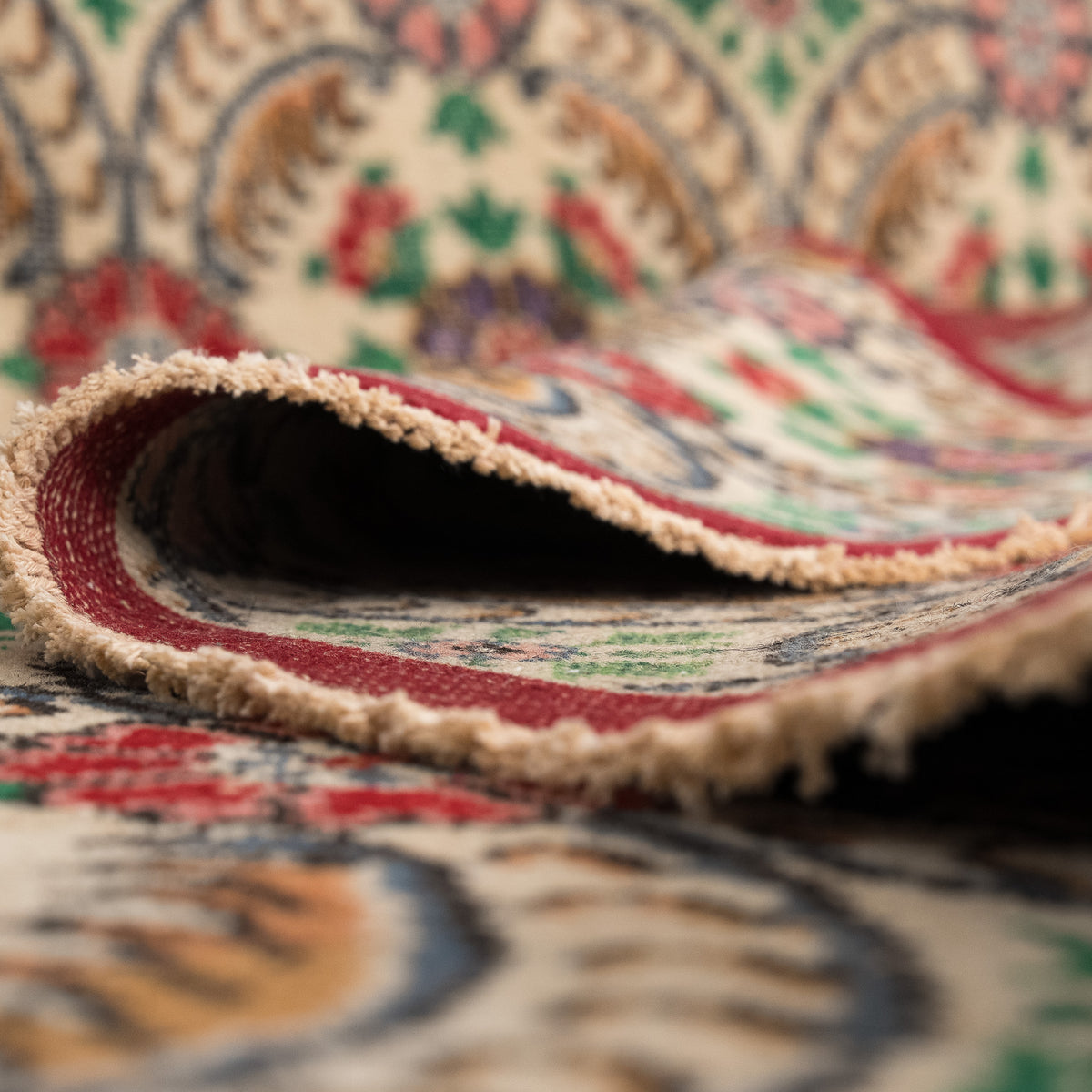 Antiquewashed Red Area Rug
