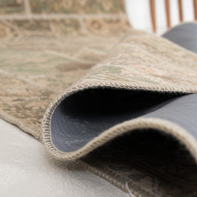 Antiquewashed Beige Runner Rug