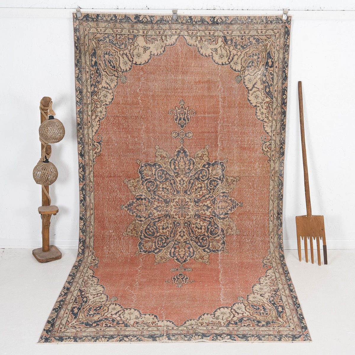 Theodelira - Vintage Turkish Area Rug