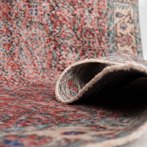 Antiquewashed Red Area Rug