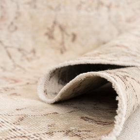 Antiquewashed Beige Area Rug