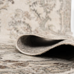 Antiquewashed Beige Area Rug