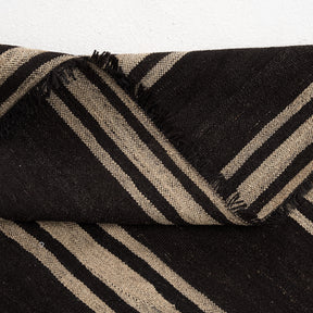 7x12 Black Area Rug