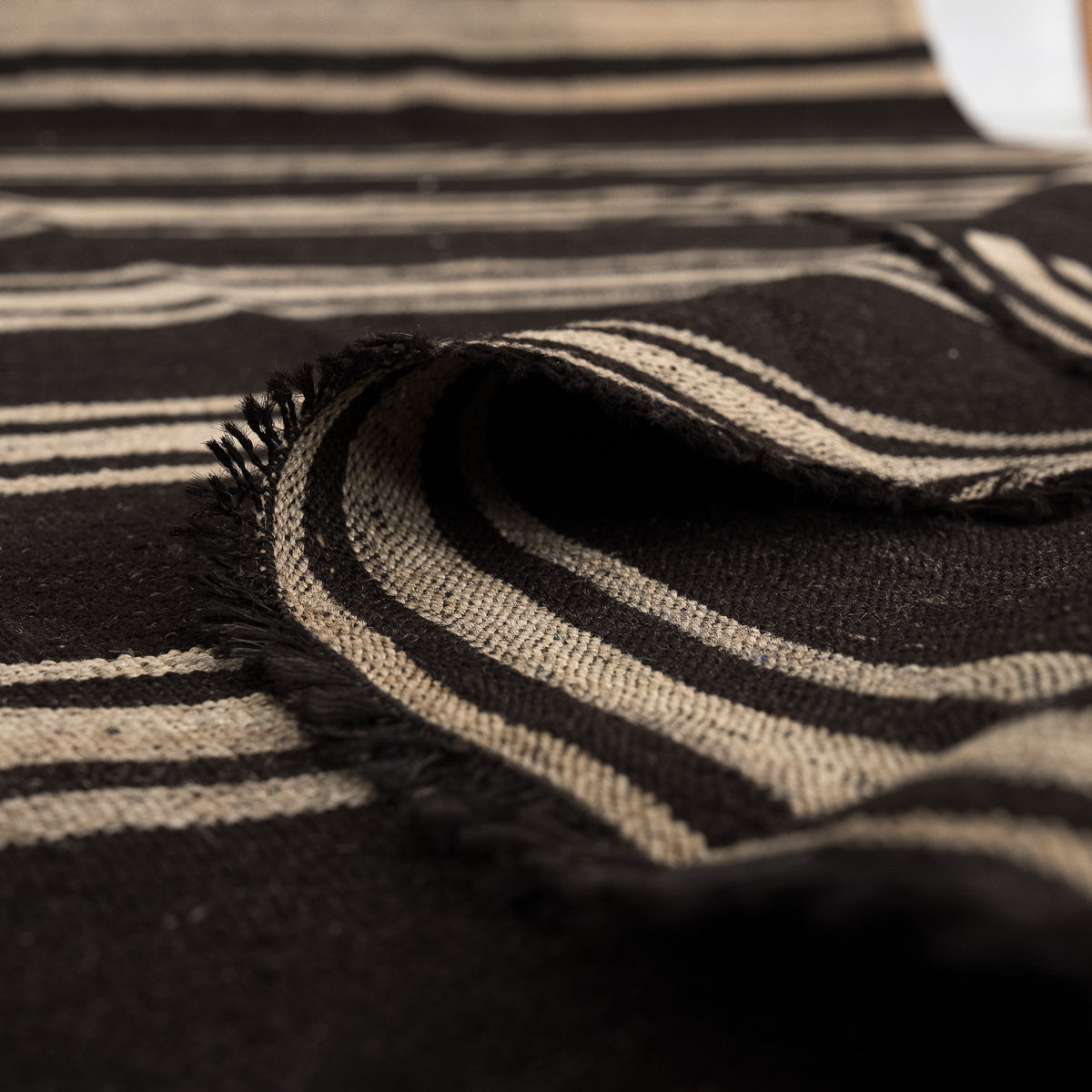 Kilim Black Area Rug