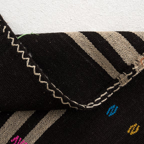6x9 Black Area Rug