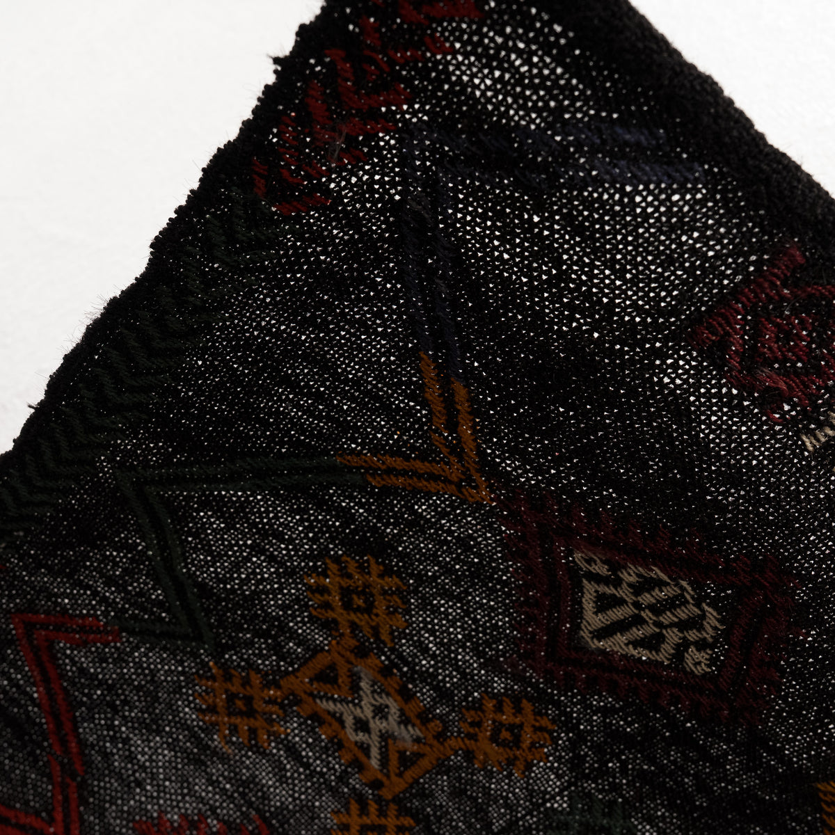 Kilim Black Area Rug