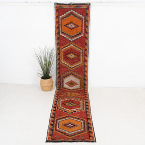 Tiberona - Vintage Turkish Runner Rug