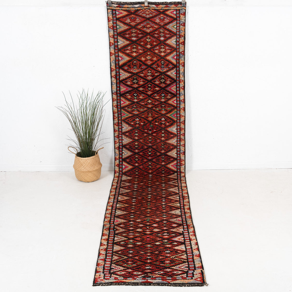 Vasilina - Vintage Turkish Runner Rug