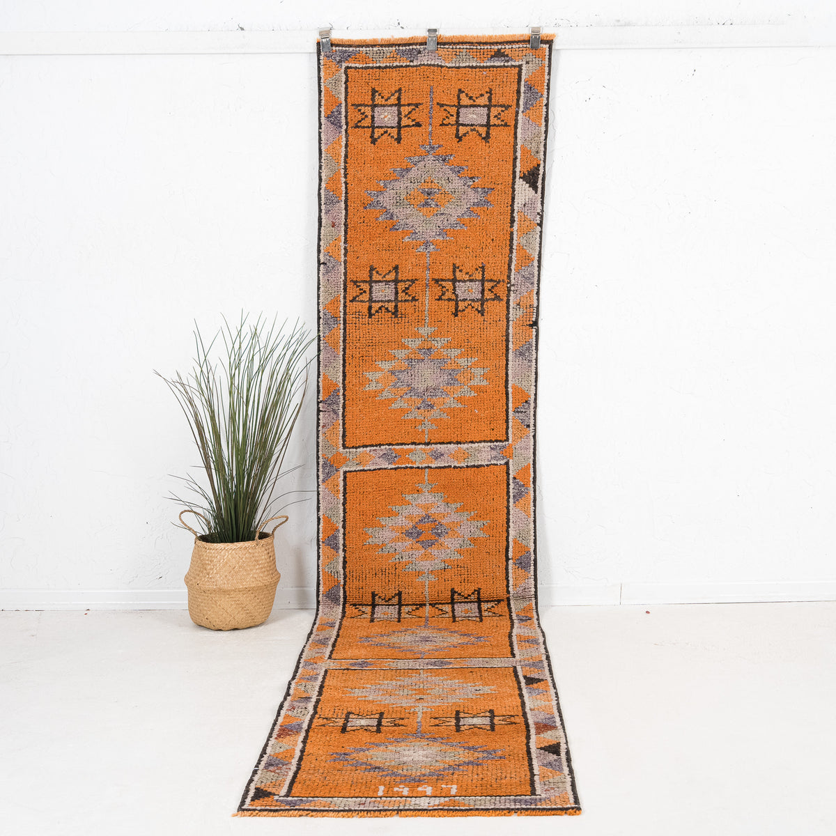 Handmade Turkish Runner Rug