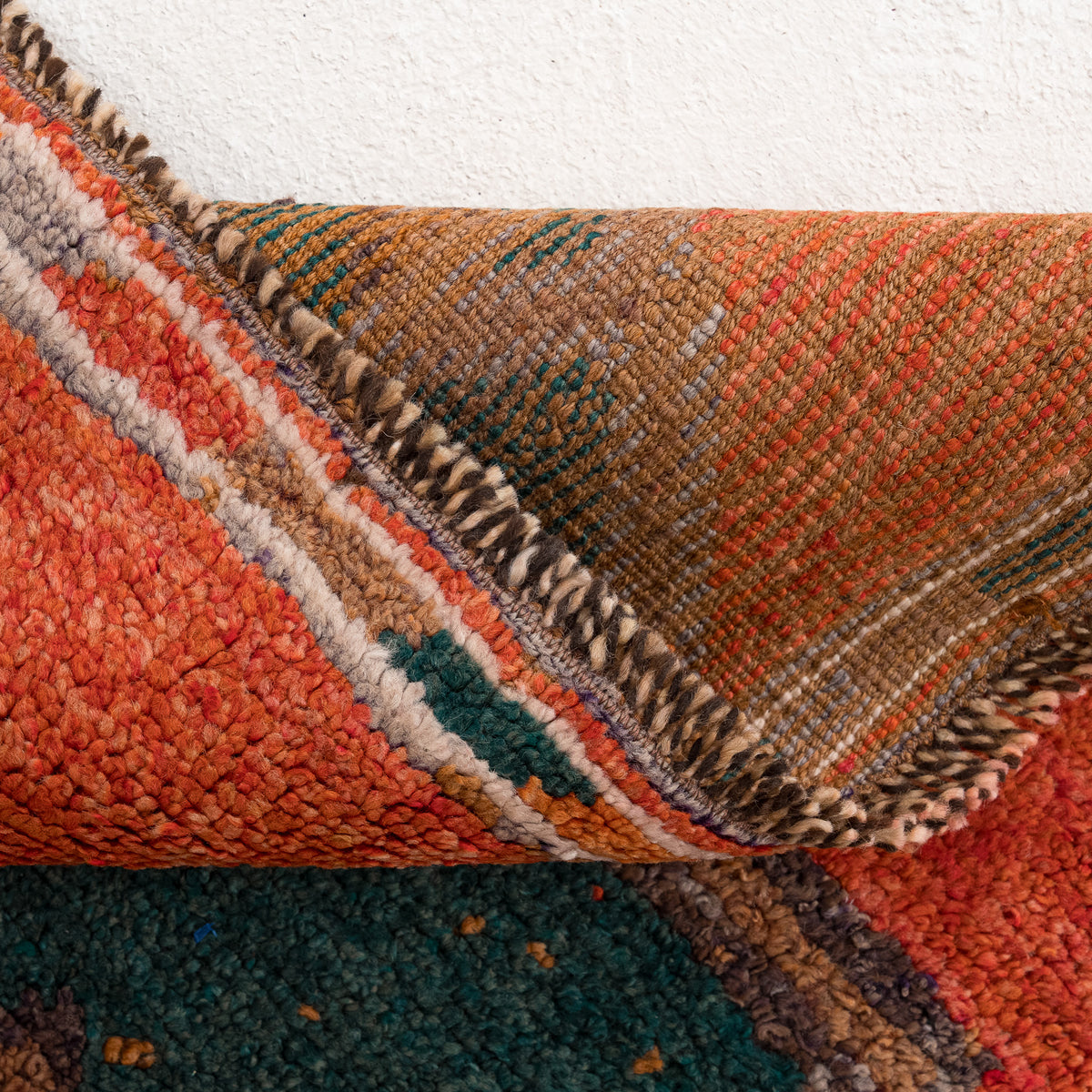 3x10 Orange Runner Rug