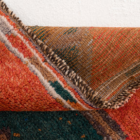 3x10 Orange Runner Rug