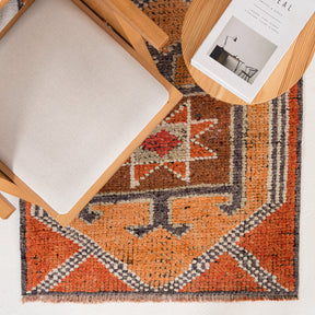 Oriental Orange Runner Rug