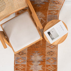 Oriental Orange Runner Rug