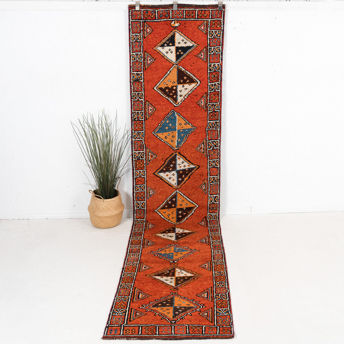 Narcissinia - Vintage Turkish Runner Rug