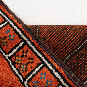 3x12 Orange Runner Rug