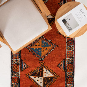 Oriental Orange Runner Rug