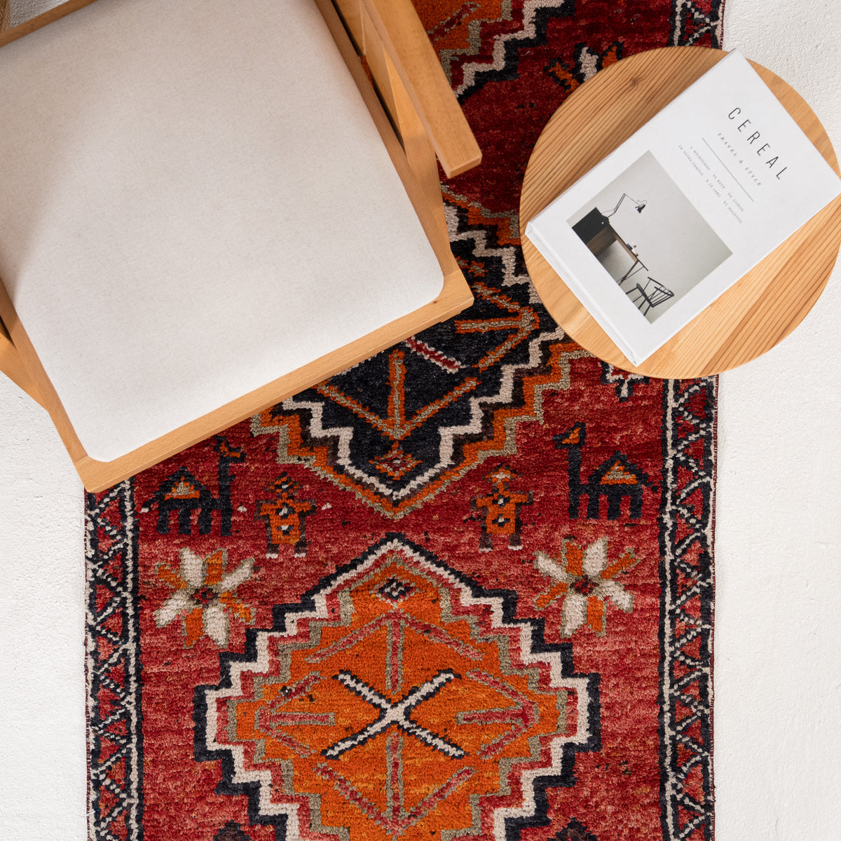 Oriental Red Runner Rug