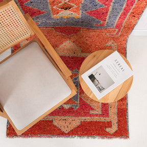 Oriental Orange Runner Rug