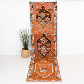 Richenzira - Vintage Turkish Runner Rug
