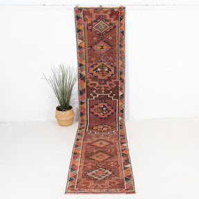 Venetina - Vintage Turkish Runner Rug