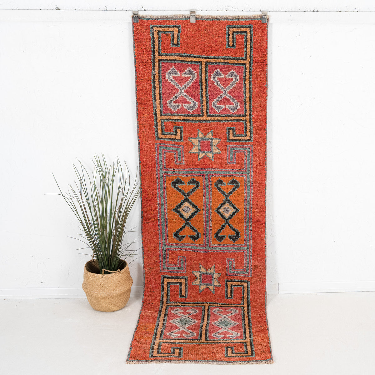Rigondinda - Vintage Turkish Runner Rug