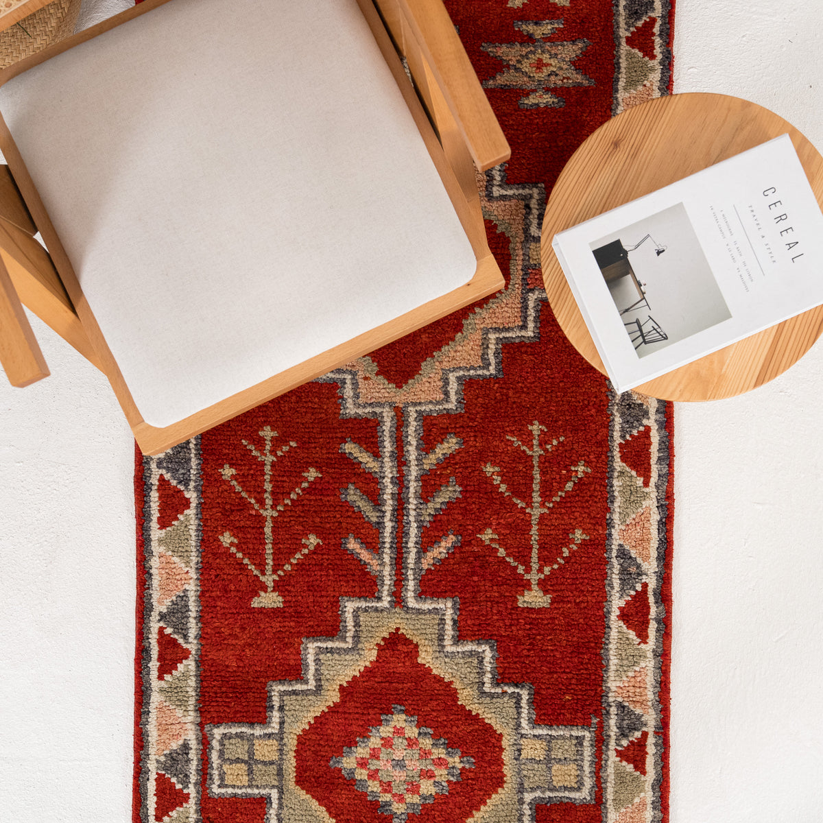 Oriental Red Runner Rug