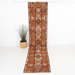 Pauletta - Vintage Turkish Runner Rug