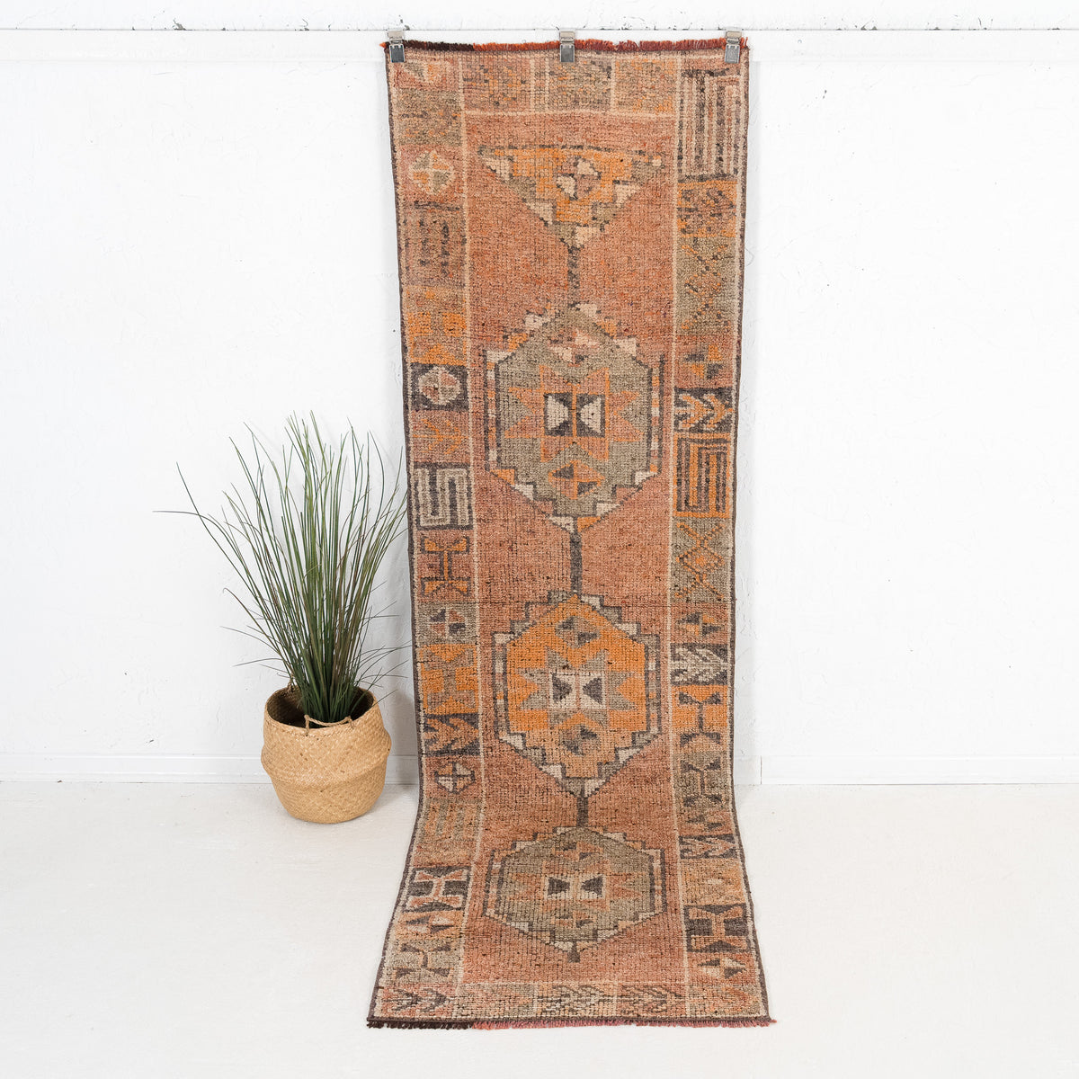 Zitinia - Vintage Turkish Runner Rug