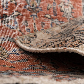 Antiquewashed Red Area Rug