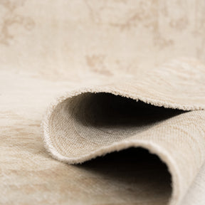 Antiquewashed Beige Area Rug