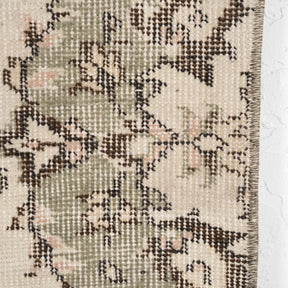 Antiquewashed Beige Area Rug