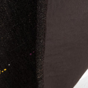 6x7 Black Area Rug