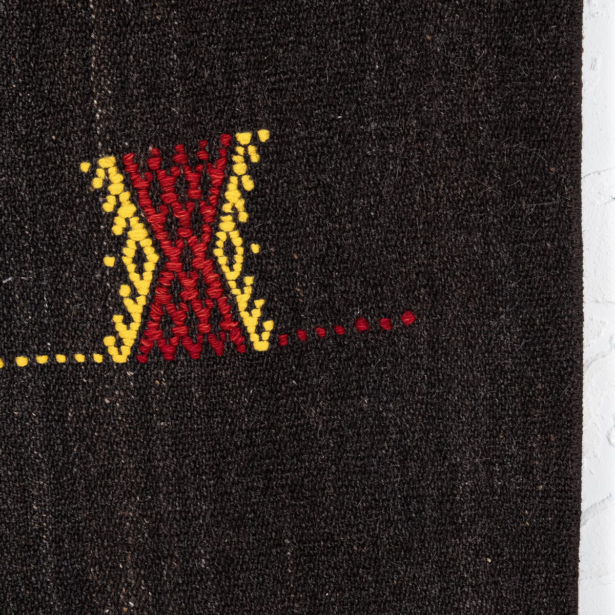 Kilim Black Area Rug