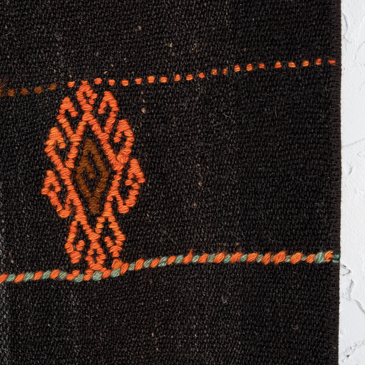 Kilim Black Area Rug