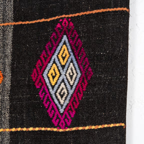 Kilim Black Area Rug