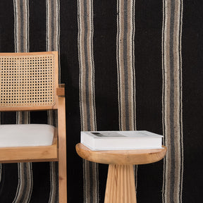 Kilim Black Area Rug