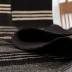 Kilim Black Area Rug