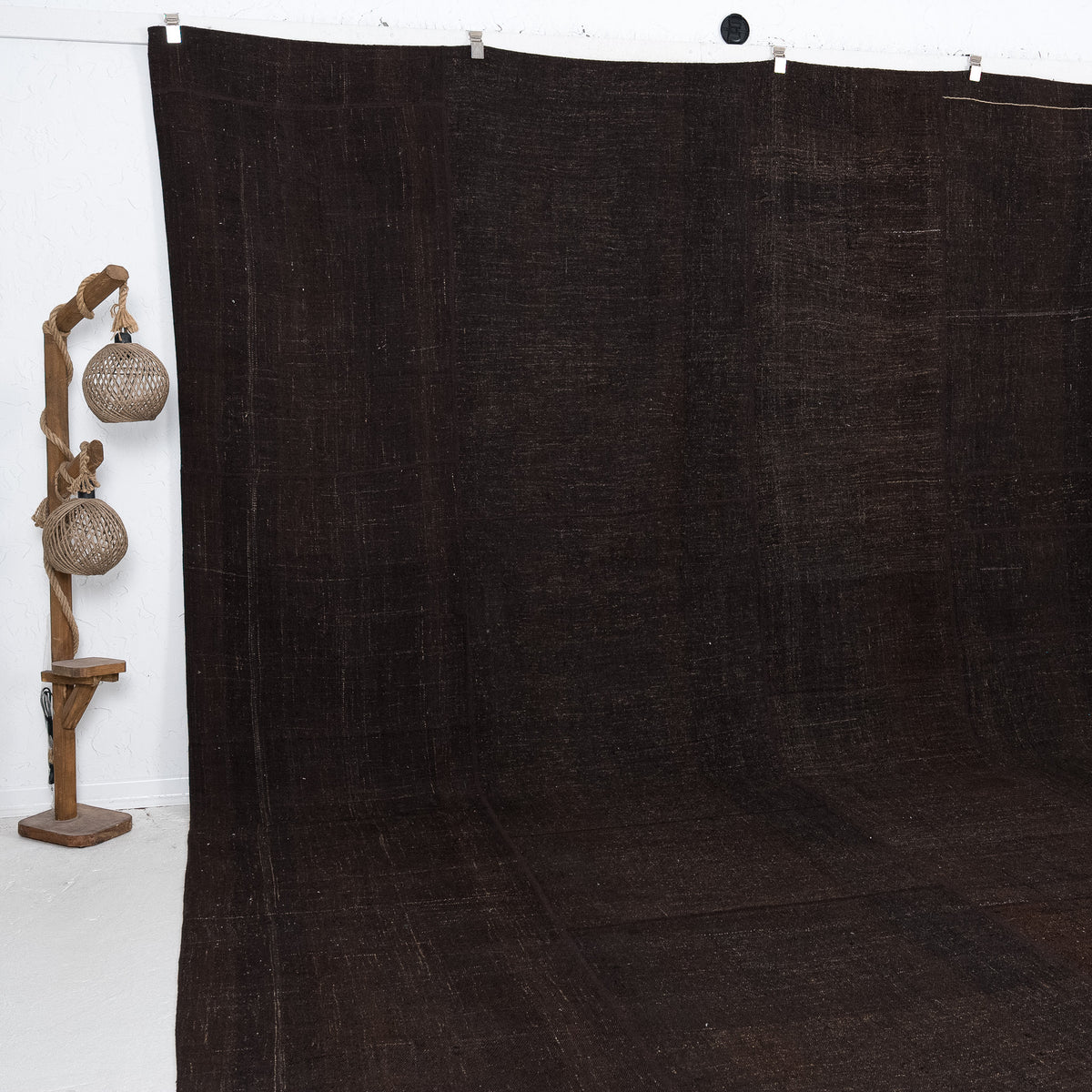 Brown and  Area Wool Rug