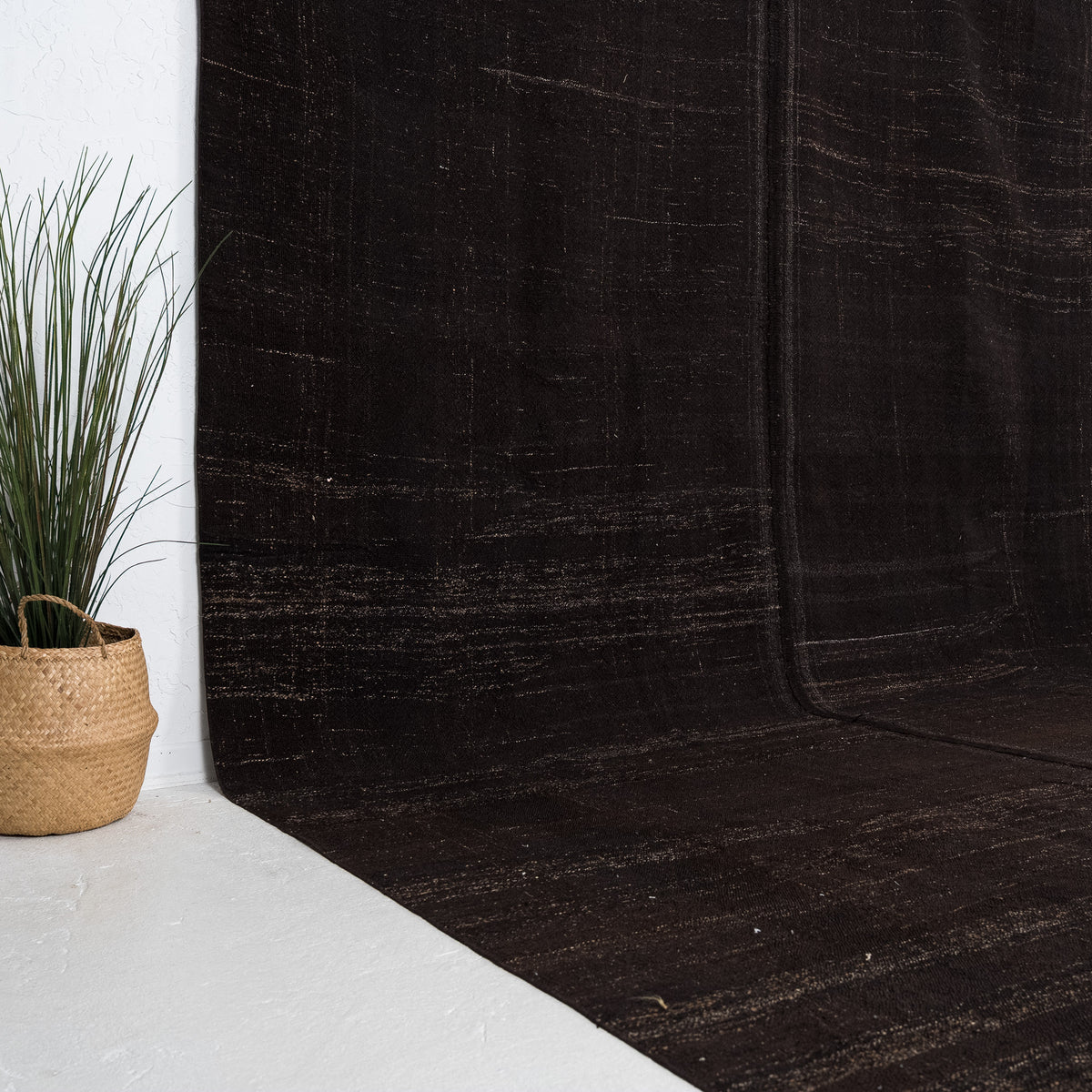 Brown and  Area Wool Rug