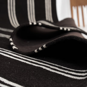 Kilim Black Area Rug