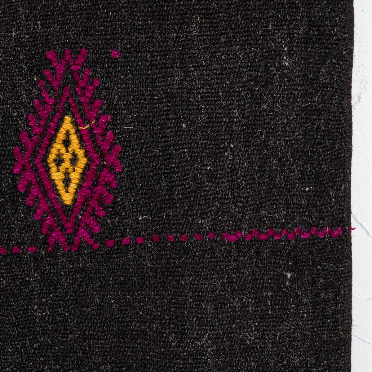 Kilim Black Area Rug