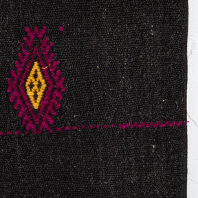 Kilim Black Area Rug