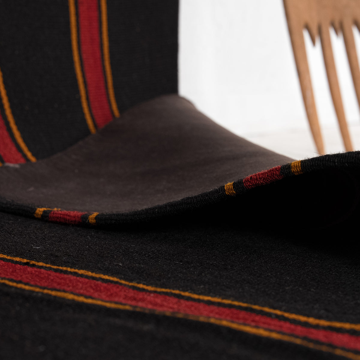 Kilim Black Area Rug
