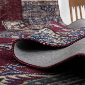 Antiquewashed Red Area Rug