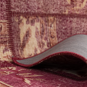 Antiquewashed Purple Area Rug